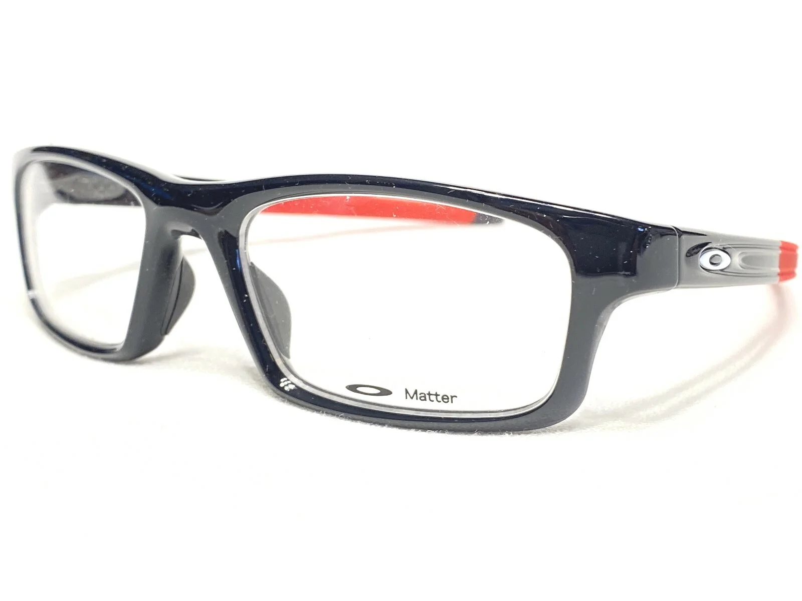 NEW Oakley Crosslink Pitch OX8037-1852 Mens Polished Black Ink Eyeglasses Frames
