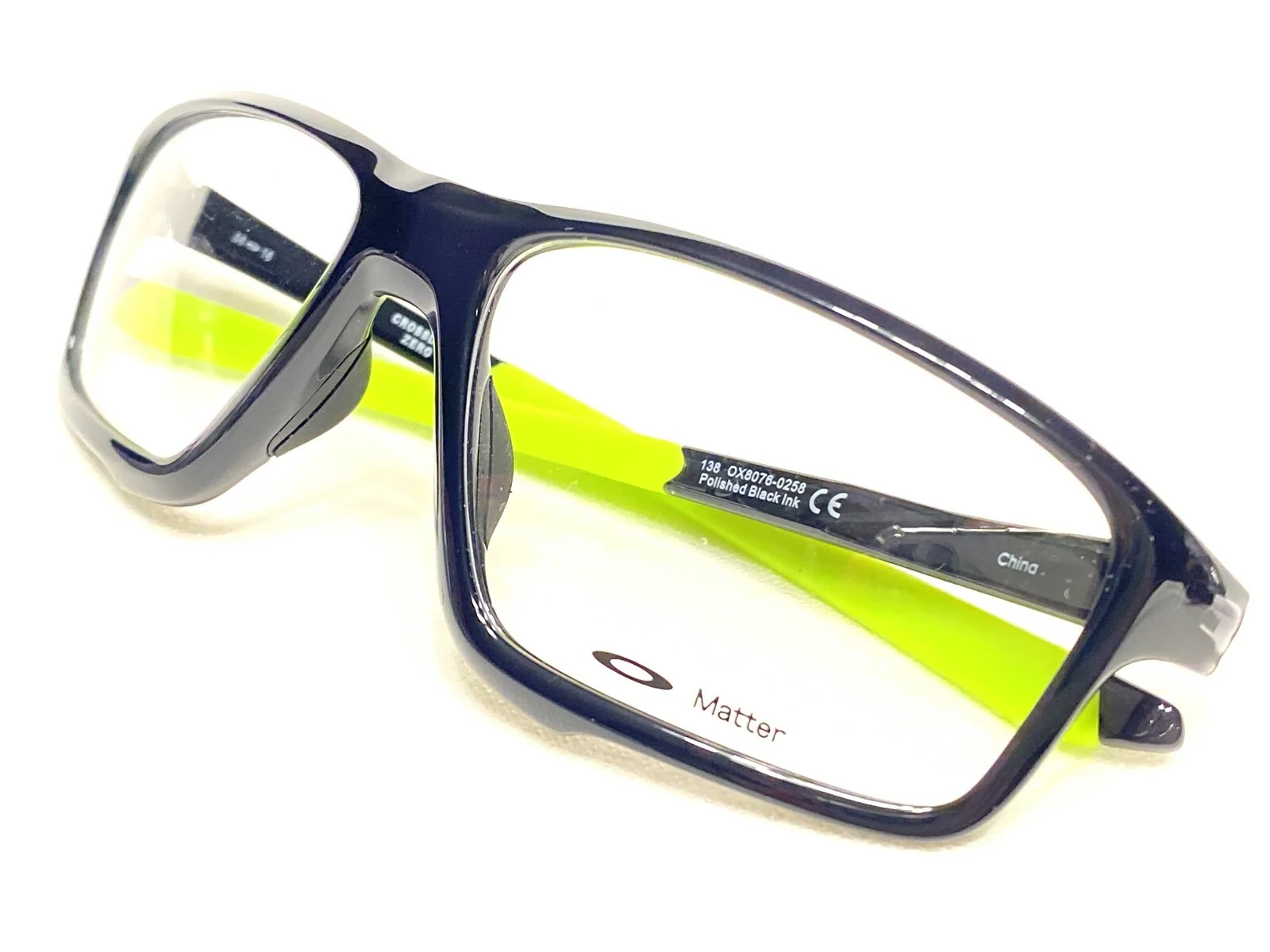NEW Oakley Crosslink Pitch OX8037-1852 Mens Polished Black Ink Eyeglasses Frames 3